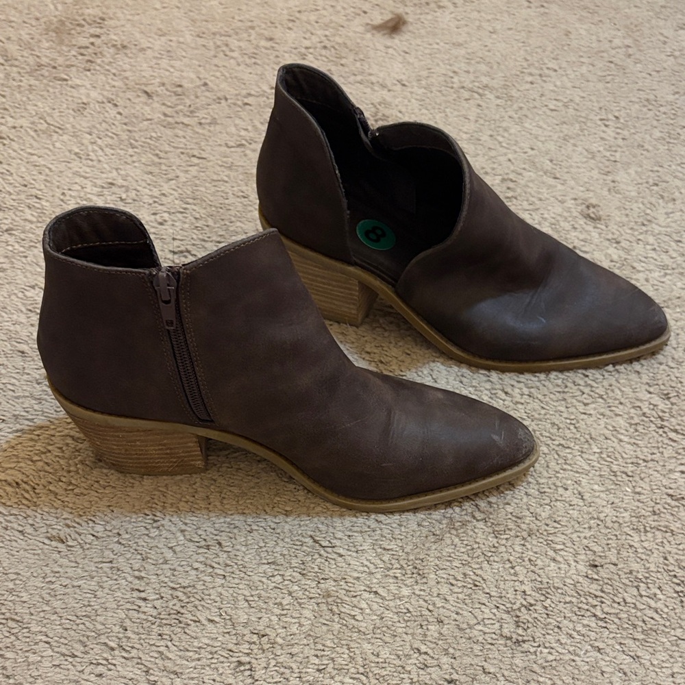 Chic Brown Ankle Booties
